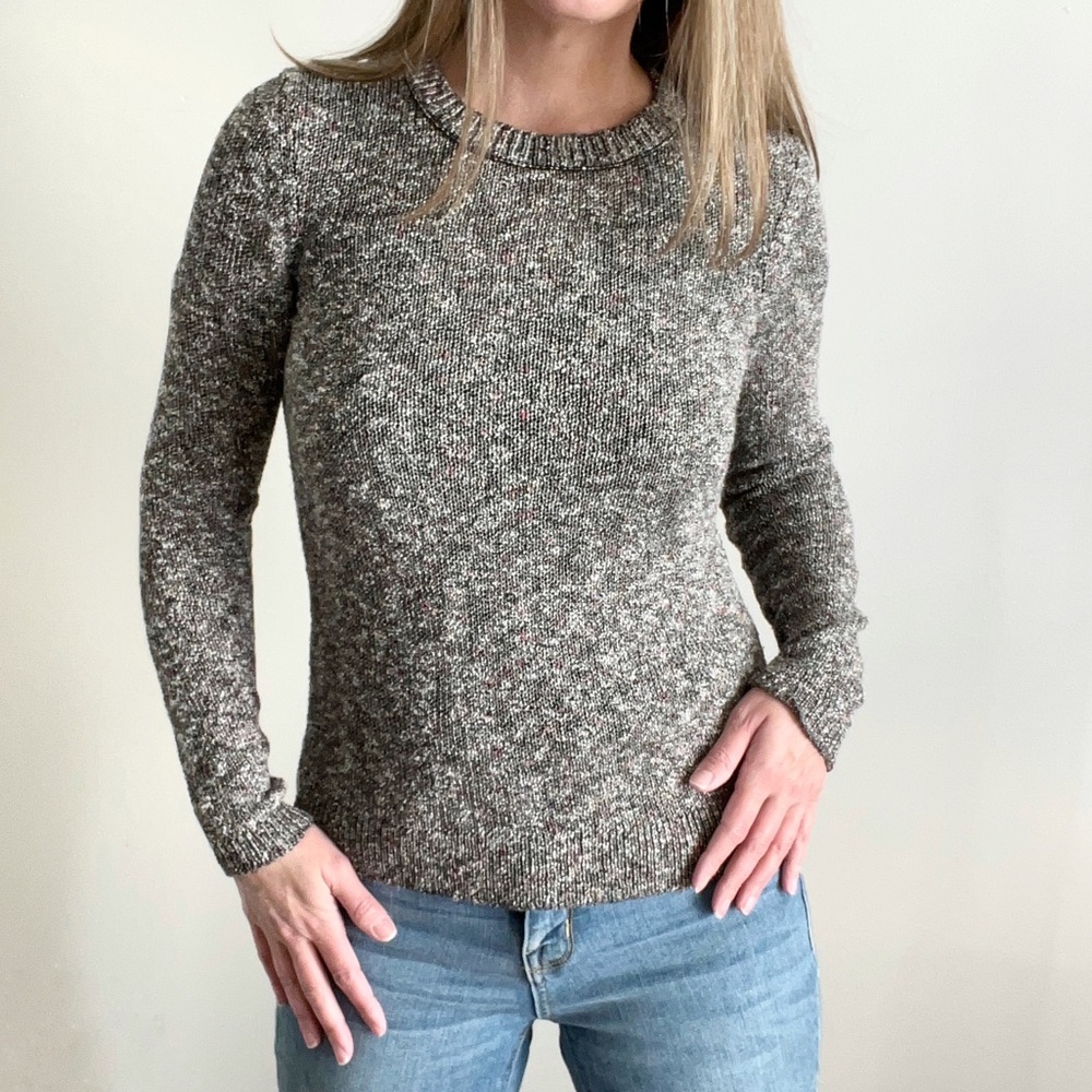 REBECCA TAYLOR Classic Multi Color Knit Sweater Top sz XS